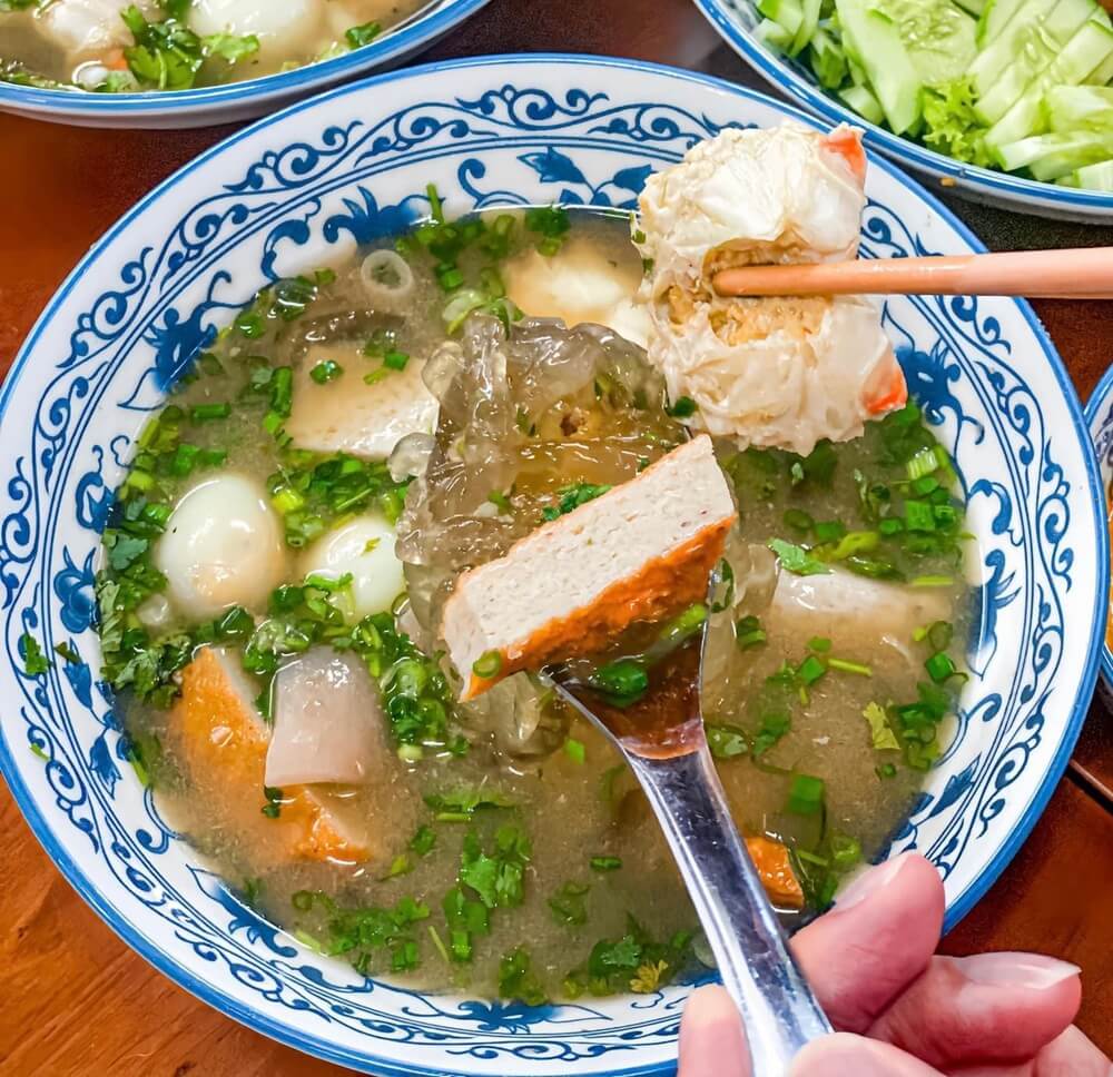 Bánh canh ghẹ Nha Trang ngon rẻ | Bếp Bé Ba