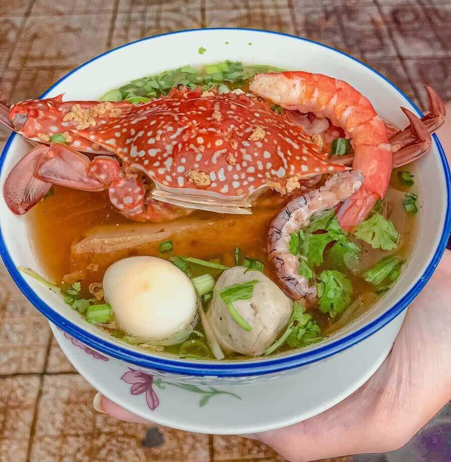 Quán bánh canh ghẹ ngon rẻ tại Nha Trang