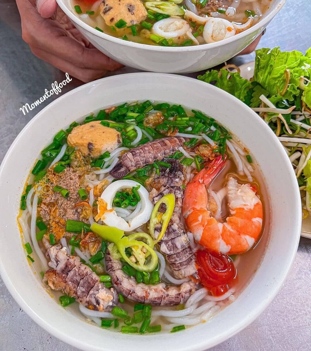 bánh canh ghẹ tôm tít nha trang