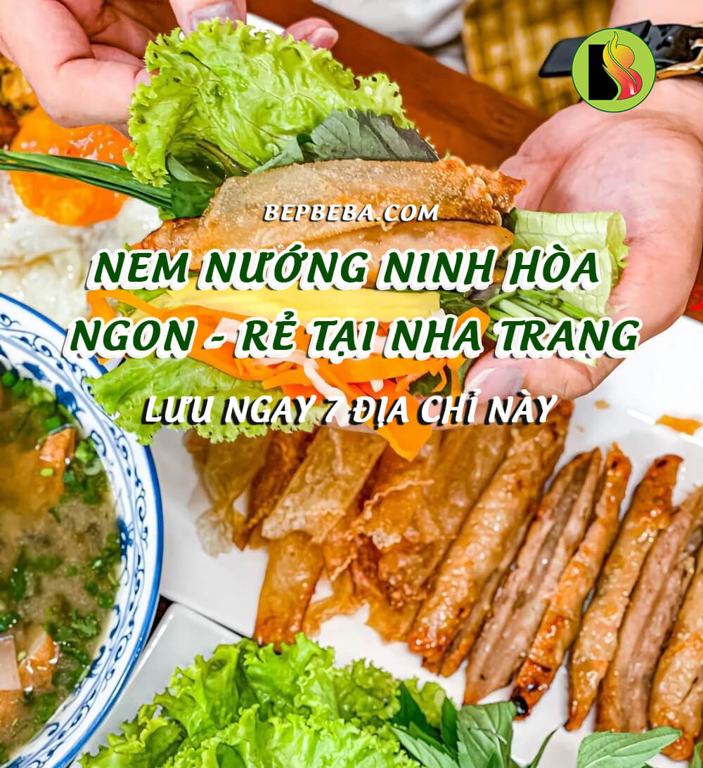 Quán nem nướng Ninh Hòa ở Nha Trang ngon